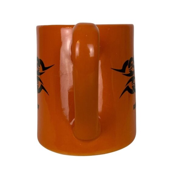 Harley-Davidson Orange Slanted Coffee Mug Enjoy the Ride Ceramic 2007 - Picture 2 of 6